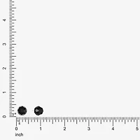 Mixit Black Black 10mm Stud Earrings