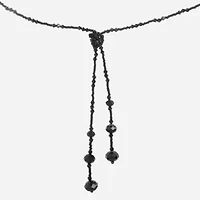 Mixit Bolo Womens Black 33 Inch Y Necklace