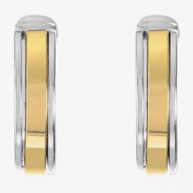 Liz Claiborne® Gold-Tone & Silver-Tone Clip-On Hoop Earrings