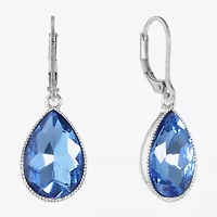 Monet Jewelry Silver Tone Womens Drop Earrings