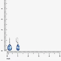 Monet Jewelry Silver Tone Womens Drop Earrings