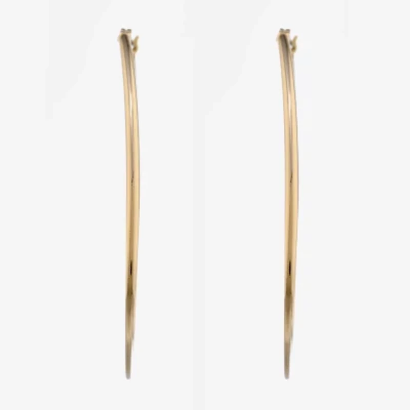 Liz Claiborne Large Womens 48mm Hypoallergenic Hoop Earrings