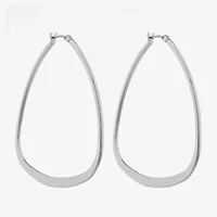 Liz Claiborne Large Womens 48mm Hypoallergenic Hoop Earrings