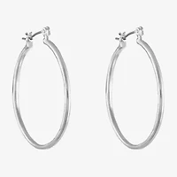 Liz Claiborne Womens 31mm Hypoallergenic Hoop Earrings