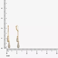 Monet Jewelry Gold Tone Linear Womens Drop Earrings