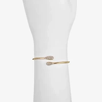 Monet Jewelry Womens Crystal Cuff Bracelet