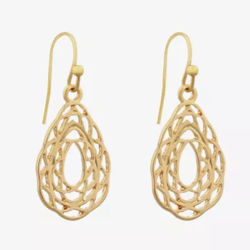 Liz Claiborne Womens Drop Earrings