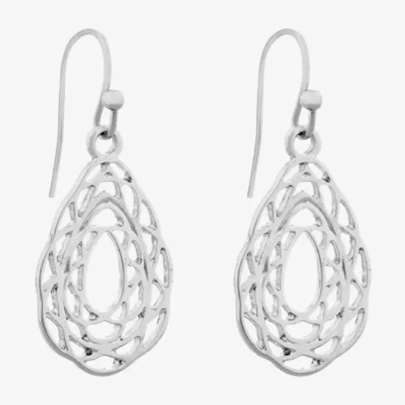 Liz Claiborne Womens Drop Earrings
