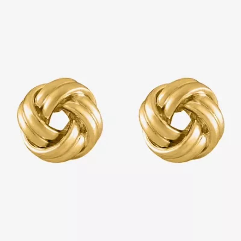 Liz Claiborne Knot Button Stud Earrings