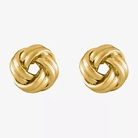 Liz Claiborne Knot Button Stud Earrings