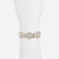 Monet Jewelry Two Tone Womens Stretch Bracelet