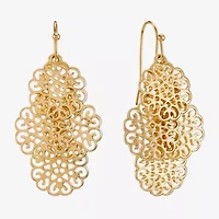 Liz Claiborne Womens Hypoallergenic Chandelier Earrings