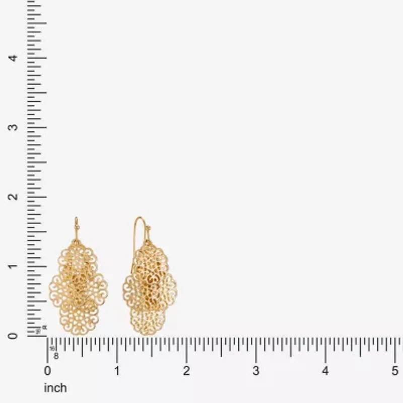 Liz Claiborne Womens Hypoallergenic Chandelier Earrings
