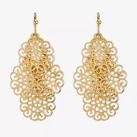 Liz Claiborne Womens Hypoallergenic Chandelier Earrings