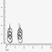 Liz Claiborne Linear Womens Drop Earrings