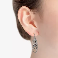 Liz Claiborne Linear Womens Drop Earrings