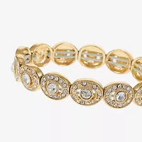 Monet Jewelry Womens Curved Stretch Bracelet