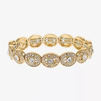Monet Jewelry Womens Curved Stretch Bracelet