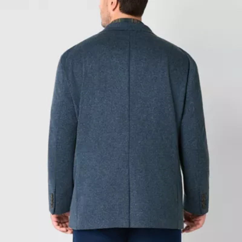 Stafford Mens Big and Tall Stretch Fabric Regular Fit Sport Coat