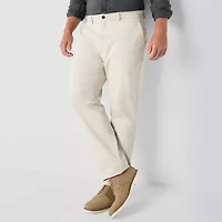 St. John's Bay Stretch Chino Mens Slim Fit Tall Flat Front Pant