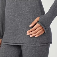 Cuddl Duds Womens Ultra Cozy Crew Neck Long Sleeve Thermal Shirt