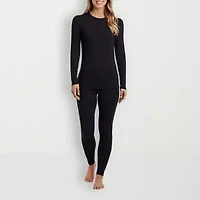 Cuddl Duds Womens Softwear Crew Neck Long Sleeve Thermal Shirt