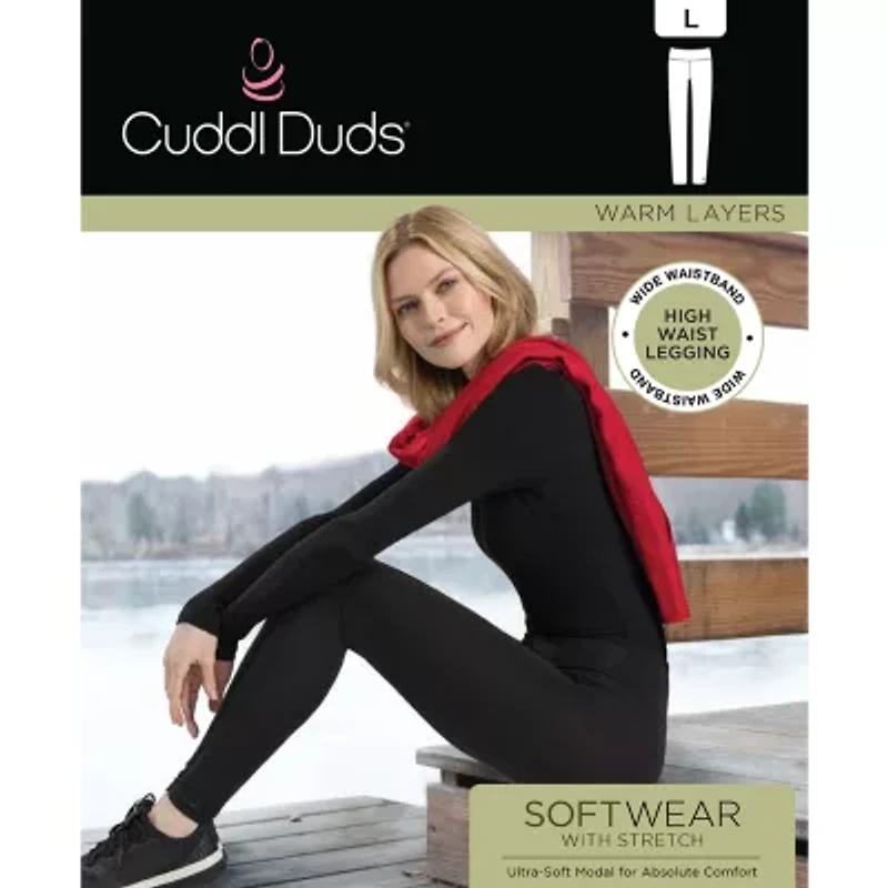 Cuddl Duds Softwear Highwaist Tag Free Thermal Legging