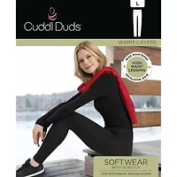 Cuddl Duds Softwear Highwaist Tag Free Thermal Legging