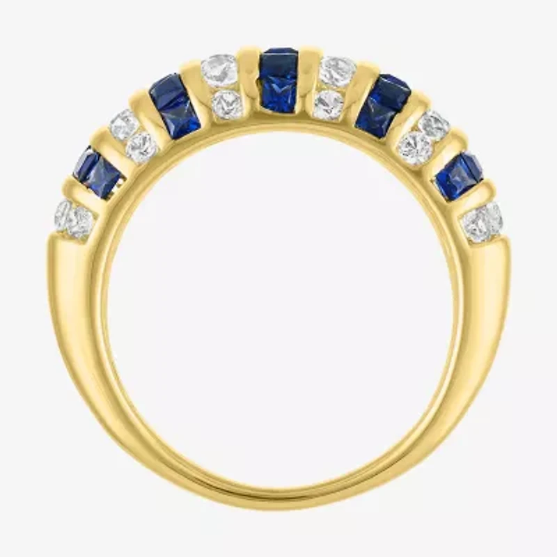 Gemstone 14K Gold Over Silver Cocktail Ring