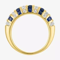 Gemstone 14K Gold Over Silver Cocktail Ring
