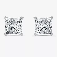 1 1/4 CT. T.W. Lab-Grown (G / Si1-Si2) Diamond Princess-cut Stud Earrings 10K or 14K Gold