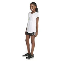 adidas Big Kid Girls Mid Rise Running Short