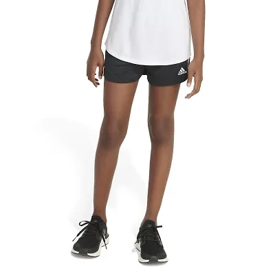 adidas Big Kid Girls Mid Rise Running Short