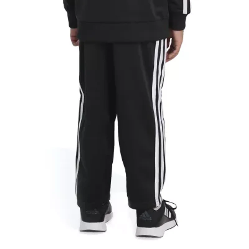 adidas Tricot Little Boys Regular Fit Straight Track Pant
