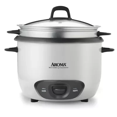 Aroma Arc-743-1ng Non-Stick Rice Cooker 6 cup