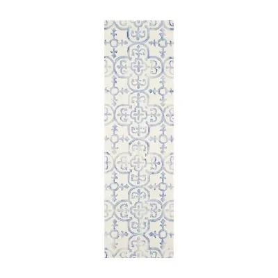 Safavieh Dip Dye Collection Danny Floral Runner Rug