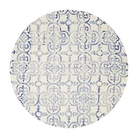 Safavieh Dip Dye Collection Danny Floral Round Area Rug