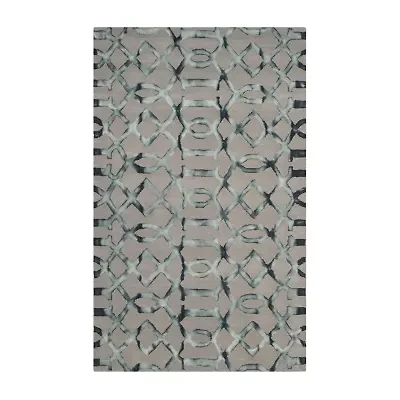 Safavieh Dip Dye Collection Diamond Geometric Area Rug