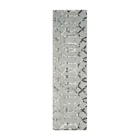 Safavieh Dip Dye Collection Diamond Geometric Runner Rug