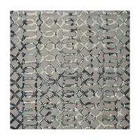 Safavieh Dip Dye Collection Diamond Geometric Square Area Rug