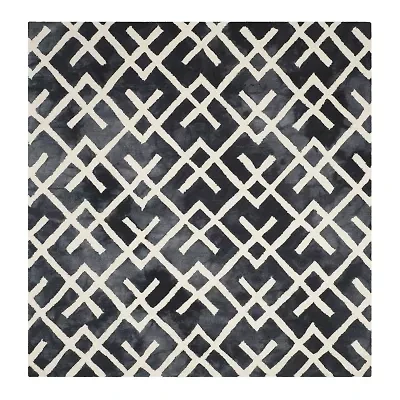 Safavieh Dip Dye Collection Earleen Geometric Square Area Rug