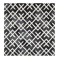 Safavieh Dip Dye Collection Earleen Geometric Square Area Rug