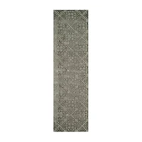 Safavieh Dip Dye Collection Jacinda Damask Runner Rug
