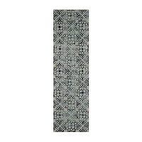 Safavieh Dip Dye Collection Jacinda Damask Runner Rug