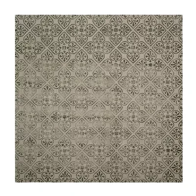 Safavieh Dip Dye Collection Jacinda Damask SquareArea Rug