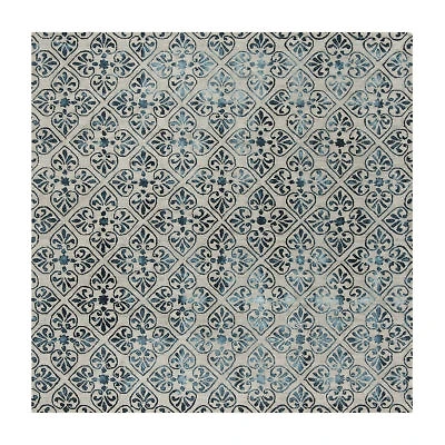Safavieh Dip Dye Collection Jacinda Damask SquareArea Rug