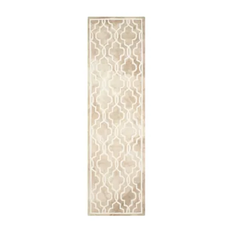 Safavieh Dip Dye Collection Jalen Geometric Runner Rug