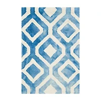 Safavieh Dip Dye Collection Lucian Geometric Area Rug