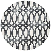 Safavieh Dip Dye Collection Maralyn Geometric Round Area Rug