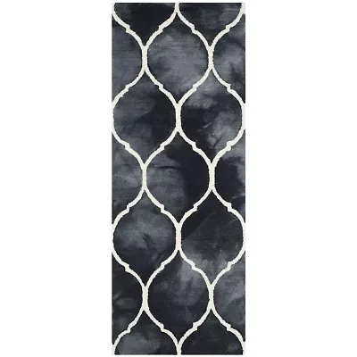 Safavieh Dip Dye Collection Nick Geometric Runner Rug